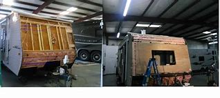 rv motorhome 5th wheel semi truck truck bodies collision repair fiberglass rv paint department norwalk